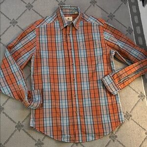 Life Khaki Men's Plaid Button-Down Shirt